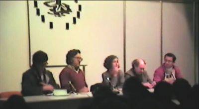 Gabriel Arestiren omenezko mahai-ingurua, 1983ko Durangoko Azokan Argazkia